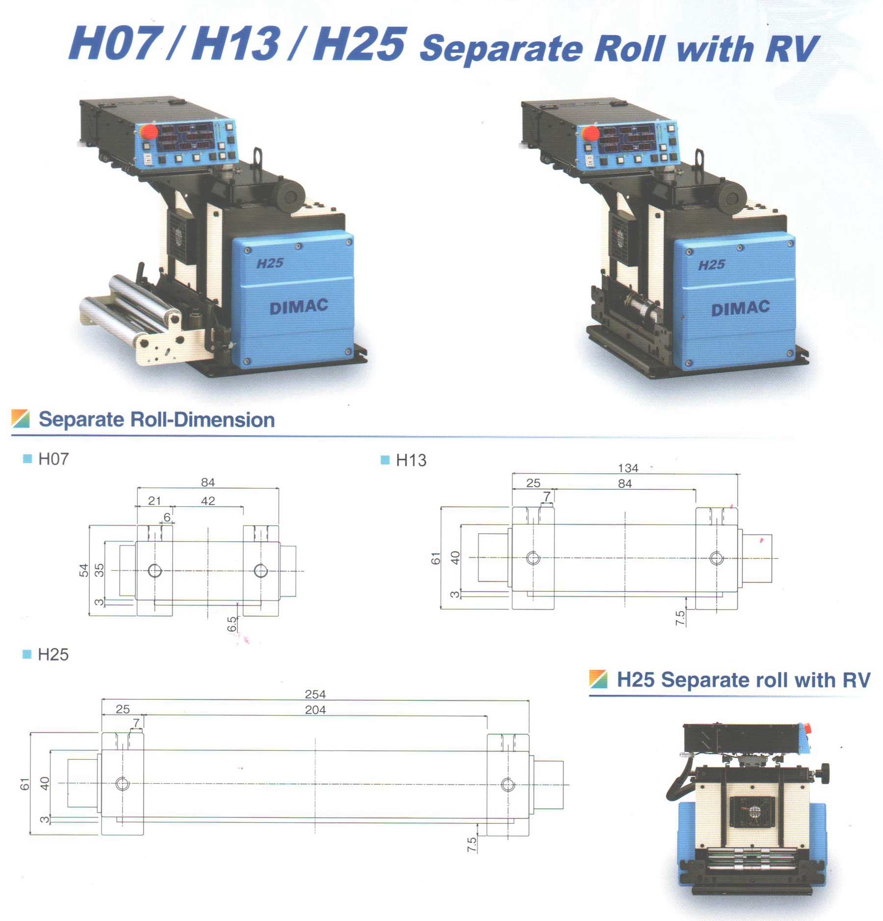 DIMAC Hϵ��RV2��װͼ